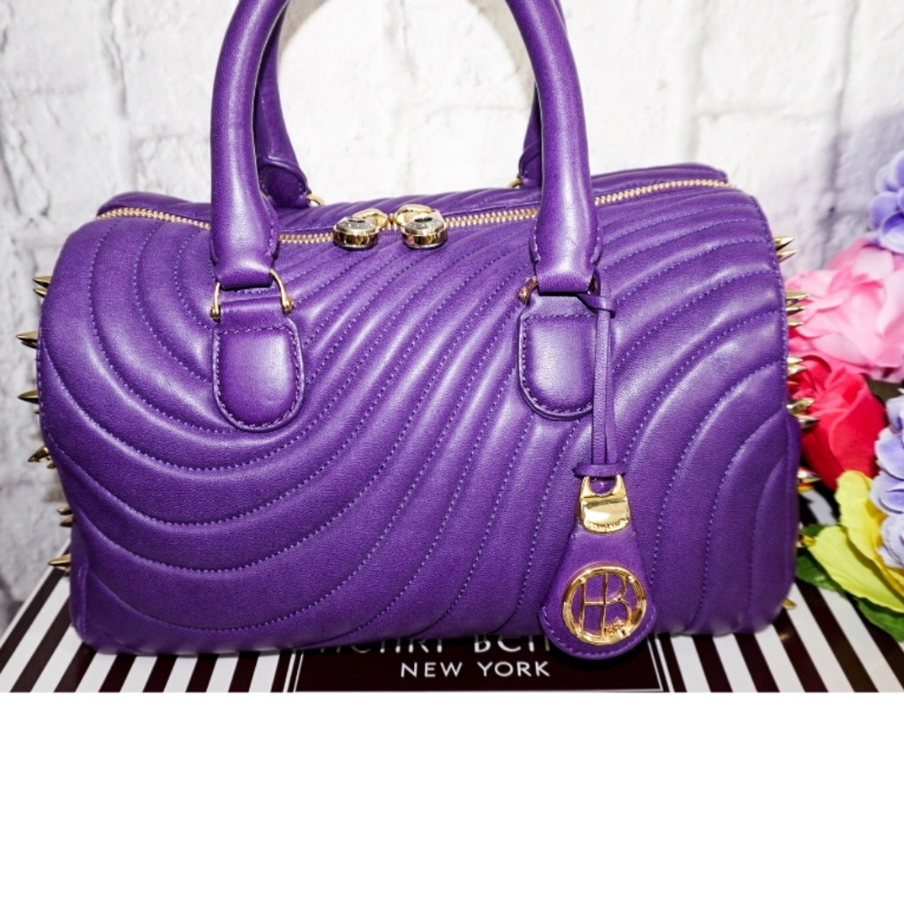 UNIQUE HENRI BENDEL No.7 Qulit STUDDED BAG